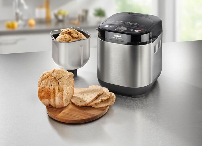 Tefal broodbakmachine met gecoate bakvorm 