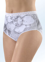 Set van vijf slips met kanten tailleboord 