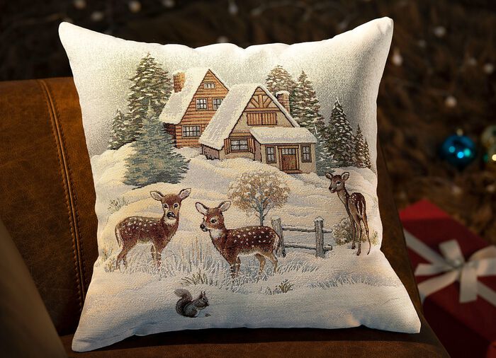 Kussenhoes reekalf met ritssluiting 