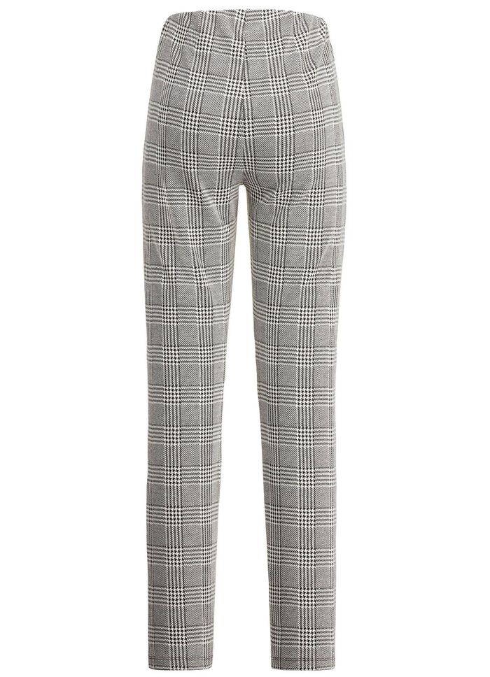 Broek met glencheck-design 