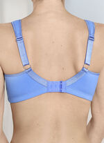 Set van twee Susa-bh's van katoen 1X AZURBLAU, 1X WEISS