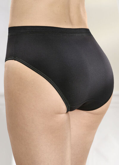 Vijfpack slips met glanzende afwerking 