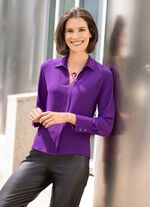 Tuniek met V-hals PAARS