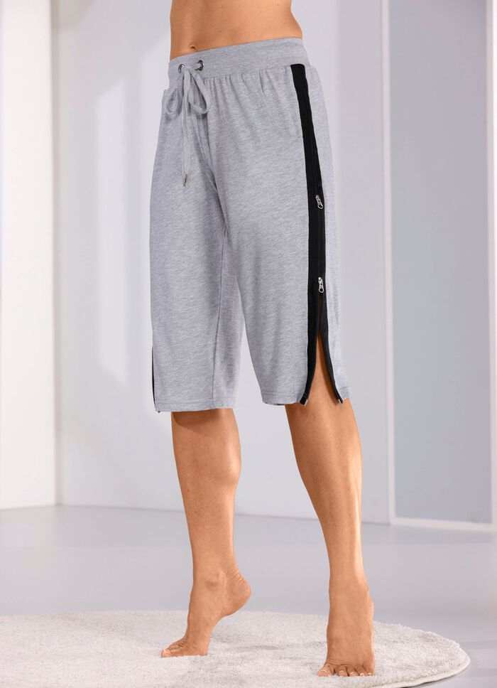 Set van twee slaap- en vrijetijdsbroeken met tweewegritssluiting 