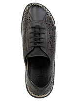 ELENA EDEN, zomerse dames veterschoen, breedte H, met uitneembaar voetbed SCHWARZ