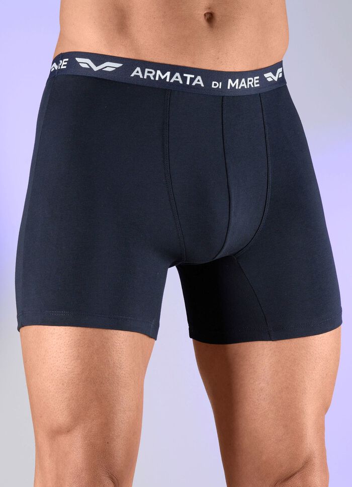 Set van drie broeken met elastische tailleband 