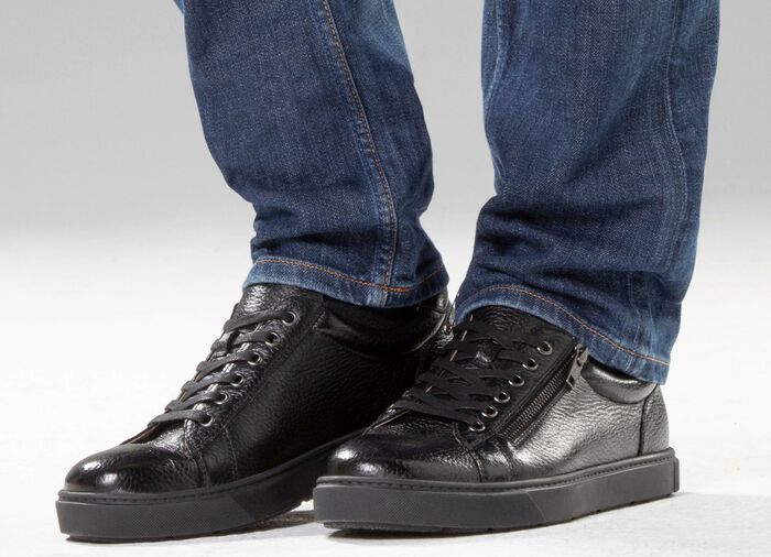 GINO GALANTE, klassieke herensneakers, met uitneembaar voetbed 