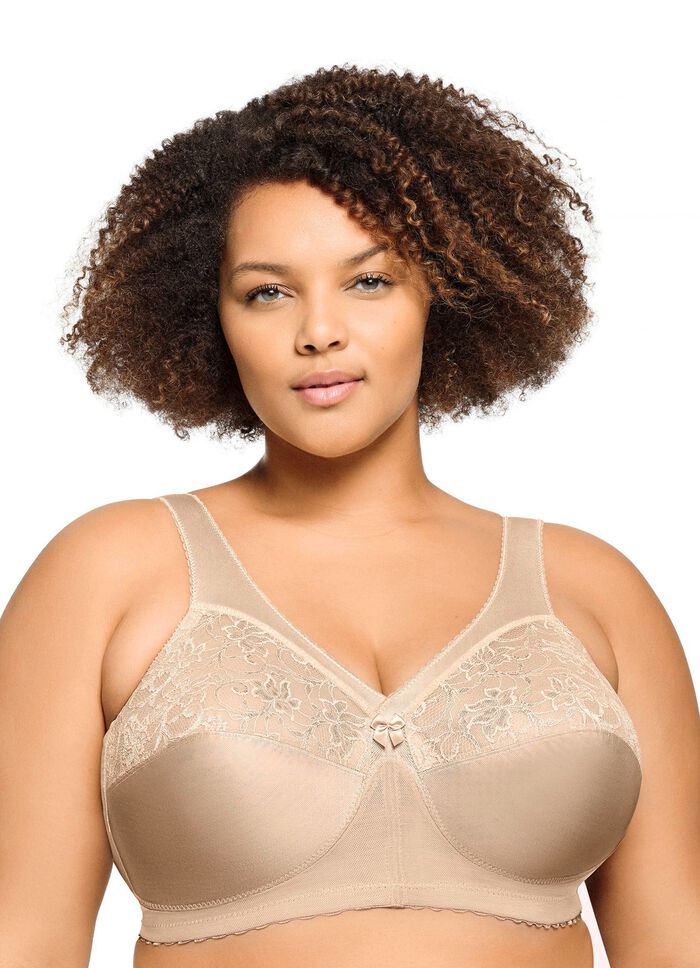 Glamorise ondersteunende bh met kant 