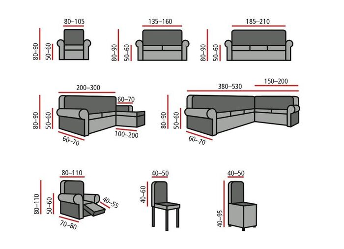 Stretch-hoezen CR&Egrave;ME