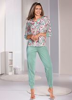 Pyjama met manchetten 