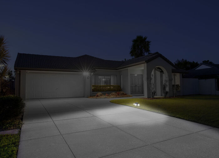 Panta Trio Solar LED-spot 