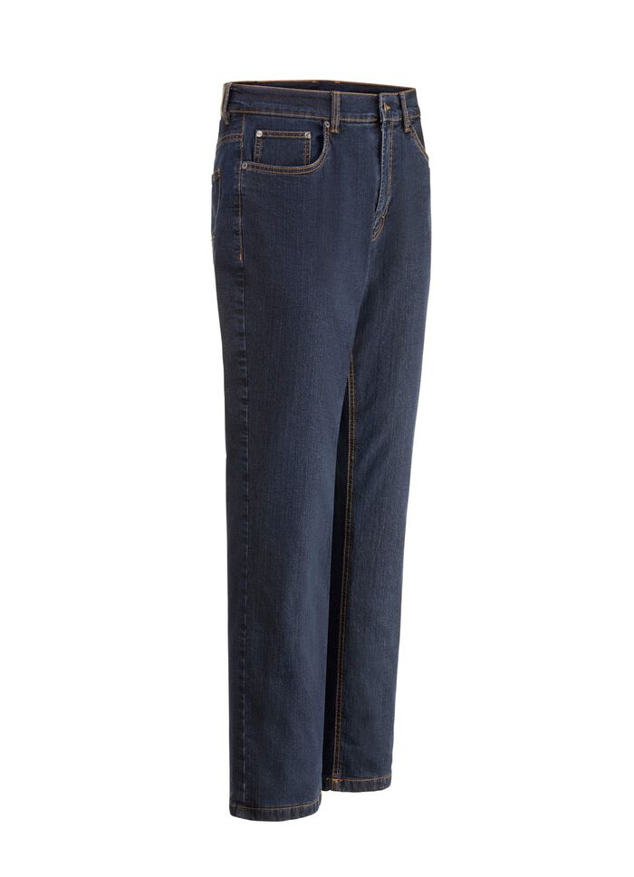 Thermische jeans in 3 kleuren DONKERE JEANS