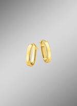 Prachtige creolen van verguld zilver 