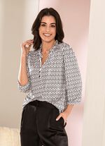 Overhemd met glanzend effect 