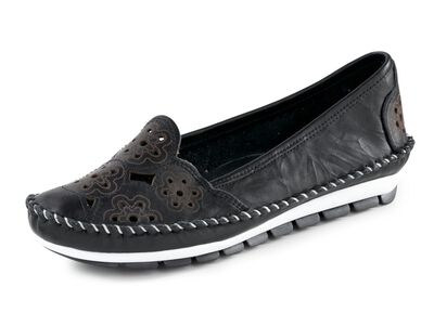 Gemini, lichte damespantoffels, breedte G, met uitneembaar voetbed 