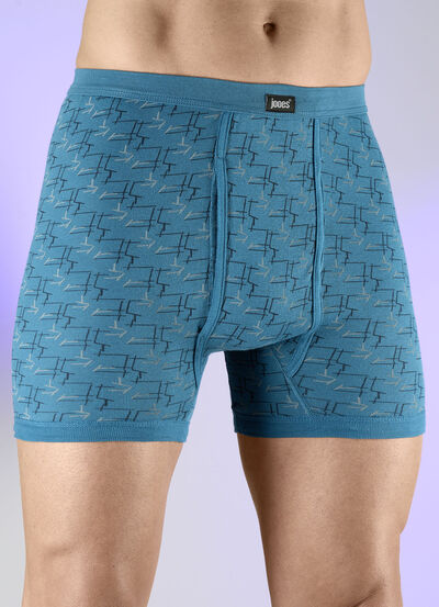 Drie-pack onderbroeken met all-over design 