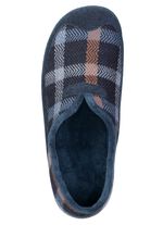 Klassieke herenpantoffels met uitneembaar voetbed 