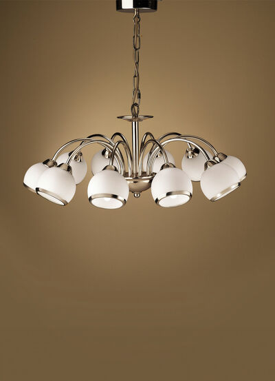 Led-verlichting met frame van gelakt ijzer 