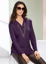 Overhemdtuniek met oprolmouwen 