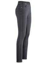 Superzachte jegging jeans ANTRACIET