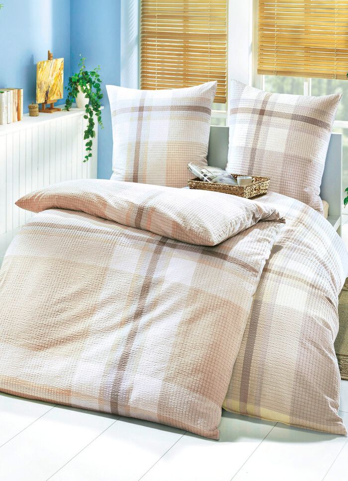 Strijkvrije beddengoedset van Biberna 