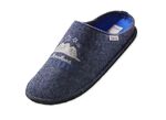 Comfortabele herenpantoffels BLAUW