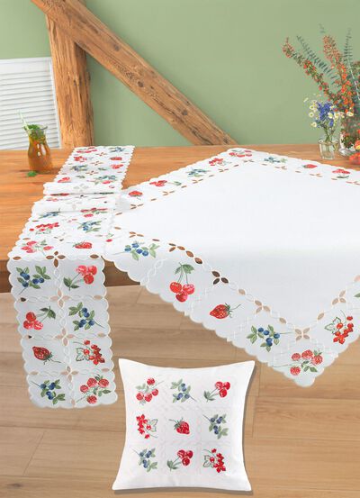 Vrolijke tafel- en kamerdecoratie 