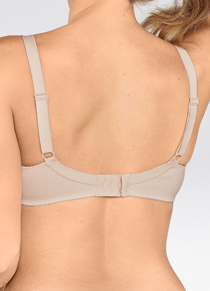 Naturana two-pack bh met decoratieve kanten band in de cups 