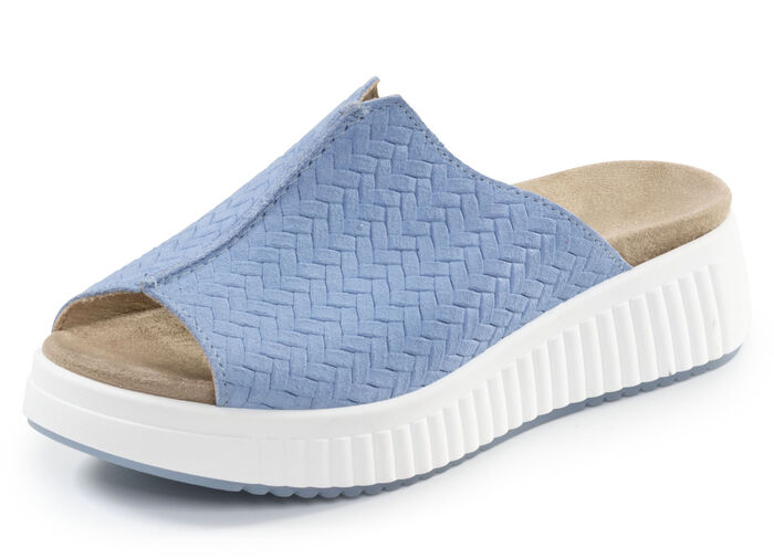 ELENA EDEN, trendy damesmuiltjes, breedte H, met uitneembaar voetbed HELLJEANS