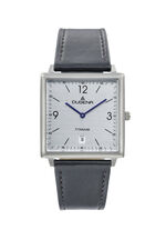 Dugena quartz herenhorloge met titanium kast 