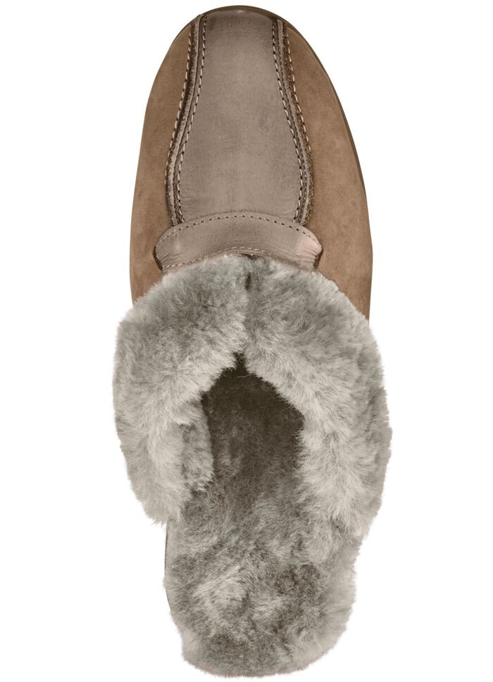 ELENA EDEN pantoffels met voering van echt lamsleer 