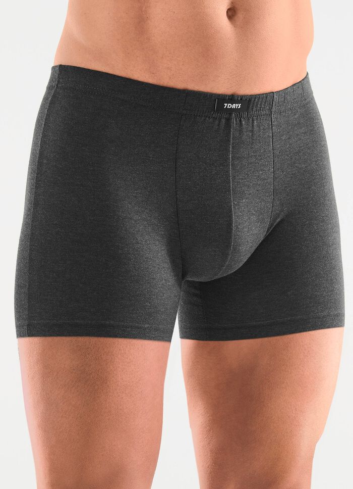 Vierpak broeken met elastische tailleband 