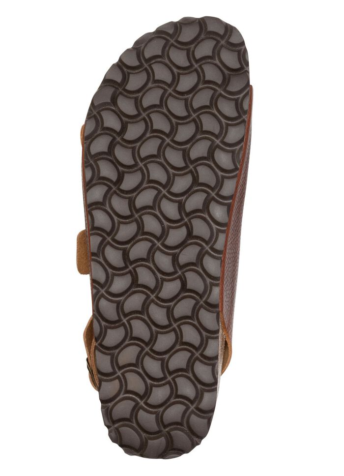 GINO GALANTE, klassieke herensandalen, breedte H, met verstelbare sluitingen 