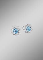 Oorknopjes met bloemmotief 