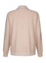 Sweatvest met zijzakken 