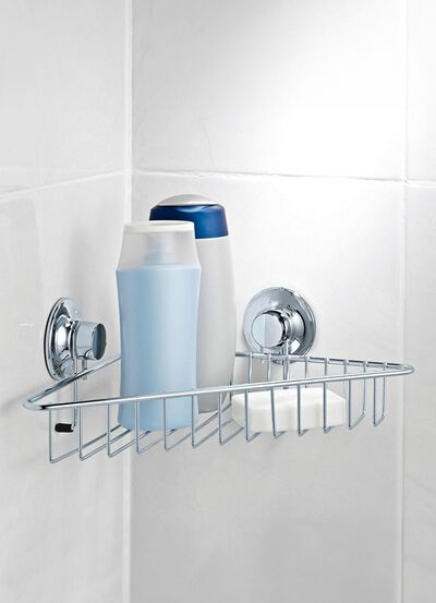 Hoekplank met vacuümsysteem "EVERLOC". 