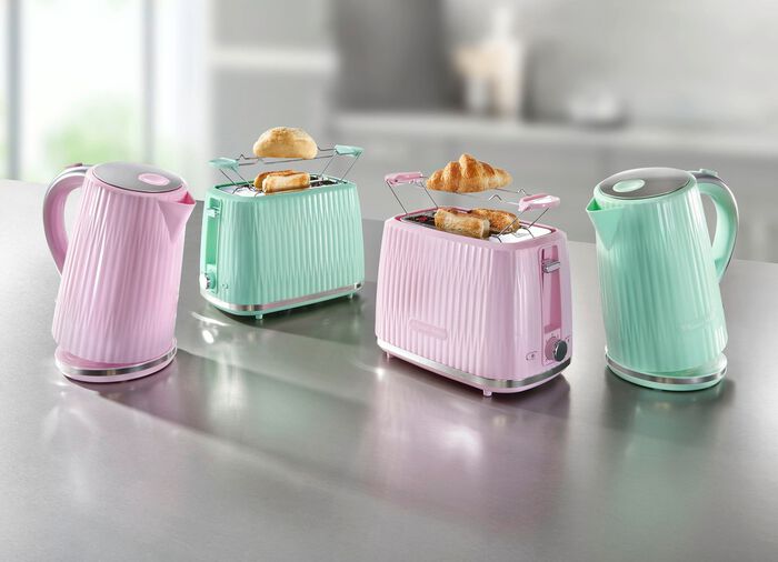 Russell Hobbs Eden ontbijtserie van hoogglans kunststof 