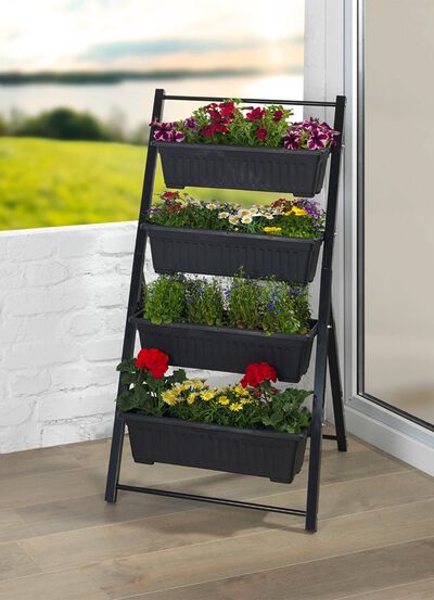 Verticaal verhoogd bed 