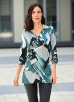 Poloshirt met korte lusknoopsluiting 