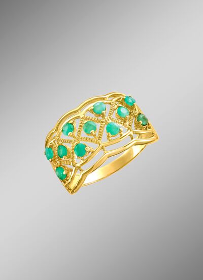 Opengewerkte damesring 