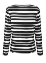 Shirt met rode kleuraccenten 