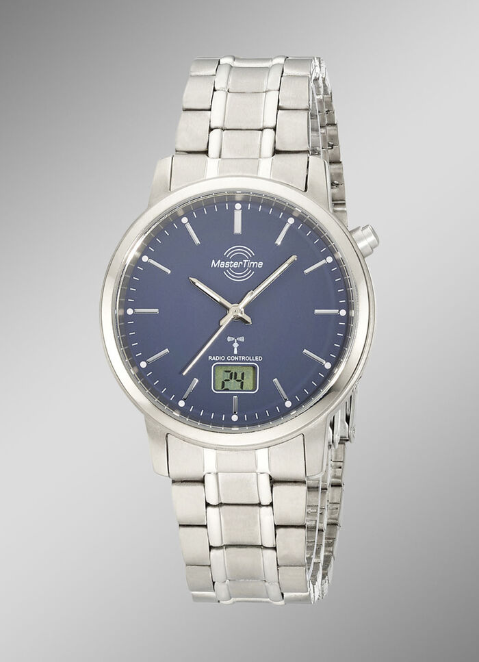 Master Time radiogestuurd herenhorloge gemaakt van titanium 