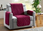 Fauteuil-, bank- en armleuningbeschermers met bandrand BORDEAUX