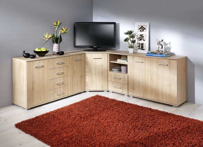 Ladekasten in hoogwaardig, stabiel design BEUK LIVORNO