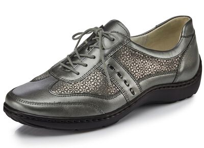 Waldl&auml;ufer, comfortabele dames veterschoenen, breedte H, met uitneembaar voetbed 