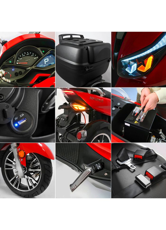 E-City-scooter Maximus MX3-25 