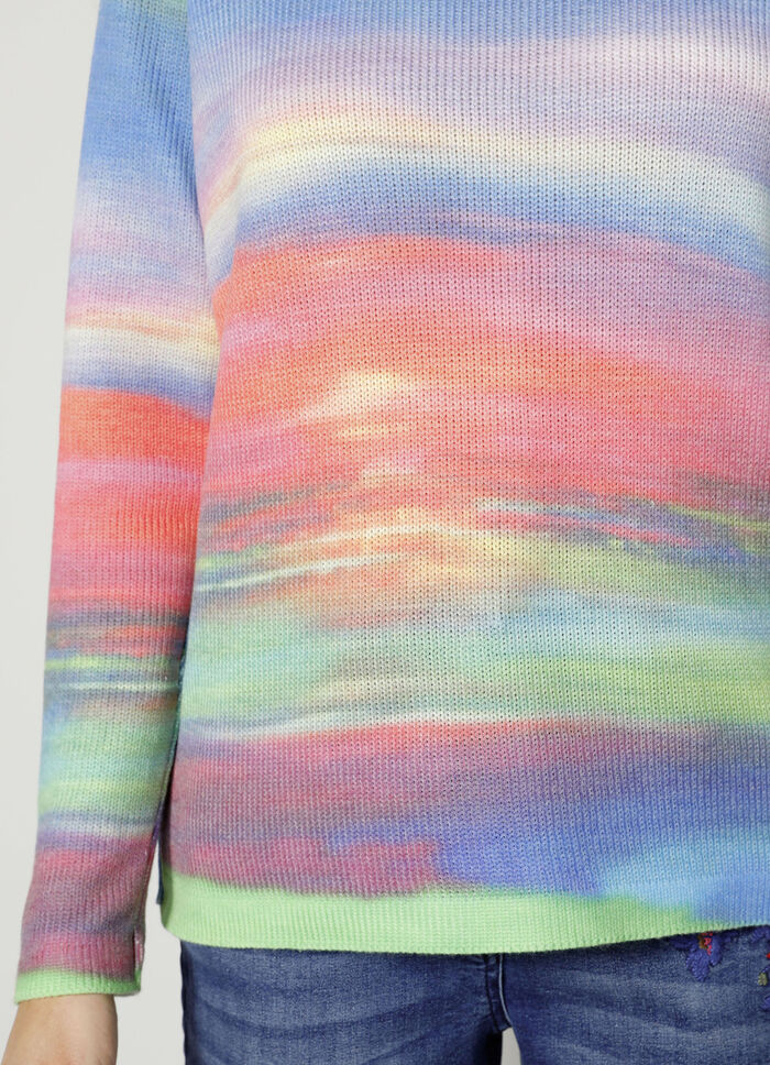 Trui in een geweldig kleurverloop 