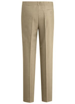 "Klaus Models" broek met plooien in 3 kleuren ZAND GEMÊLEERD