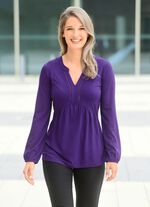 Overhemd met broderie anglaise 