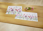 tafel- en kamerdecoratie WIT-BONTE